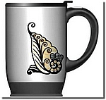 Cafe batik leaf
